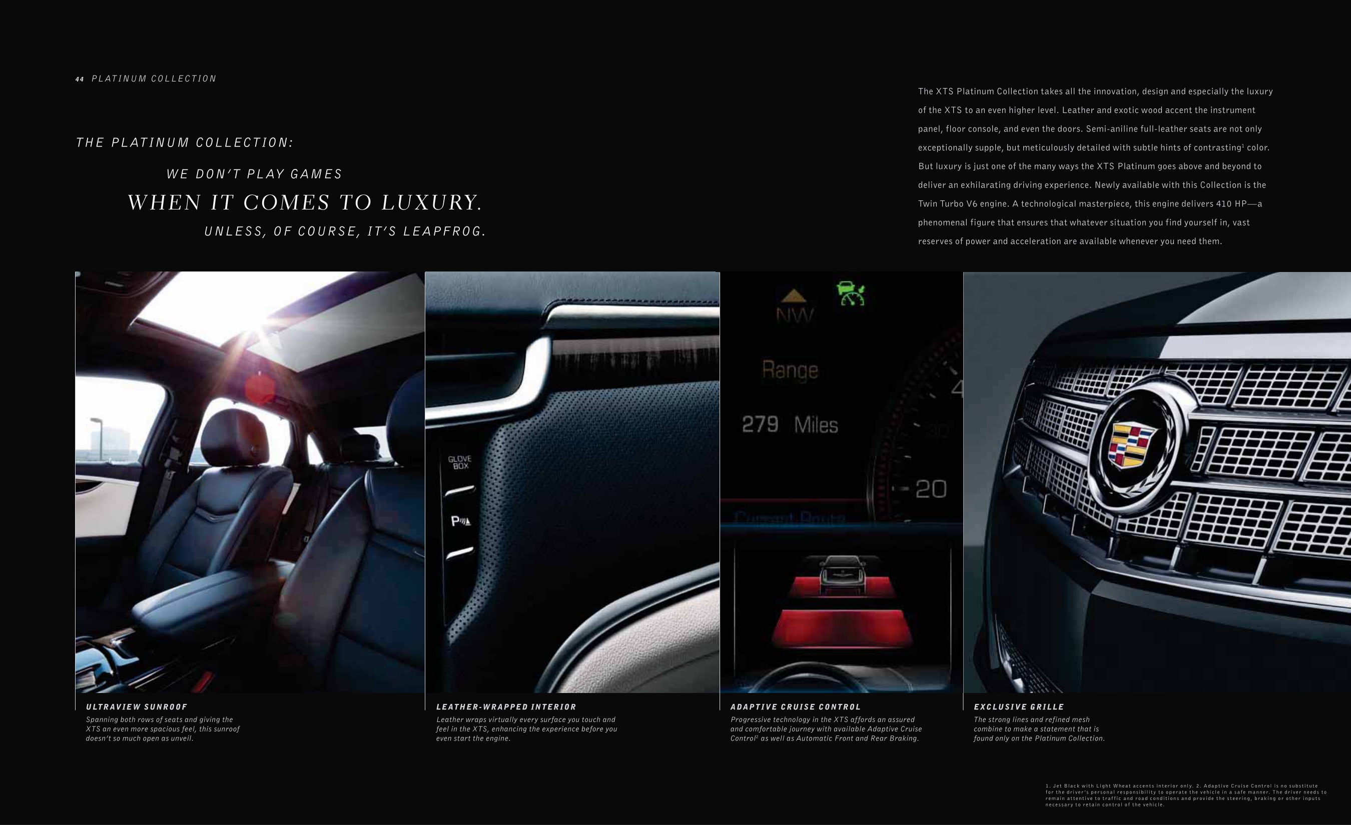 2014 Cadillac XTS Brochure Page 33